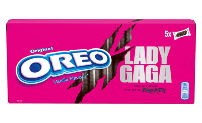Oreo lança edição limitada em parceria com a Lady Gaga